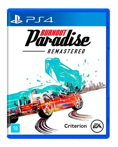 Jogo Burnout Paradise Remastered Ps4 Mídia Física Lacrado