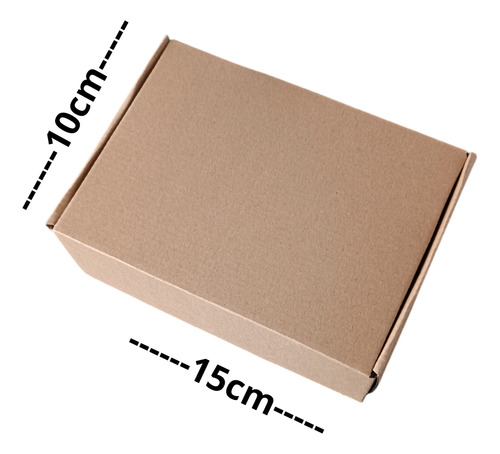 Cajas De Cartón Premium Autoarmables 15x10x5cm Pack 10 Unid