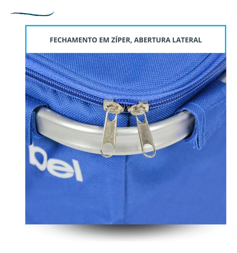 Bolsa Sacola Térmica 15l Cooler Cerveja Praia 24 Latas Bel