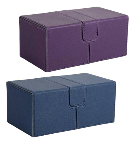 2pcs Trading Card Deck Box Holder For Collection Cards