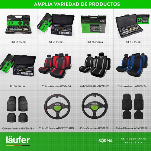Imagen 7 de 10 de Funda De Volante Cuero Laüfer Premium