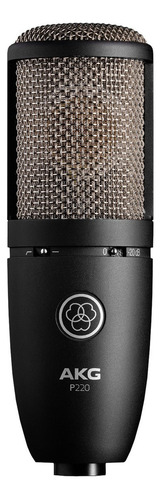 Micrófono Akg P220 Condensador  Cardioide Negro