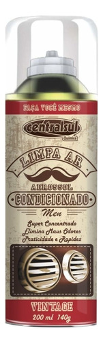 Limpiador de aire acondicionado vintage 200ml-140g Centralsul