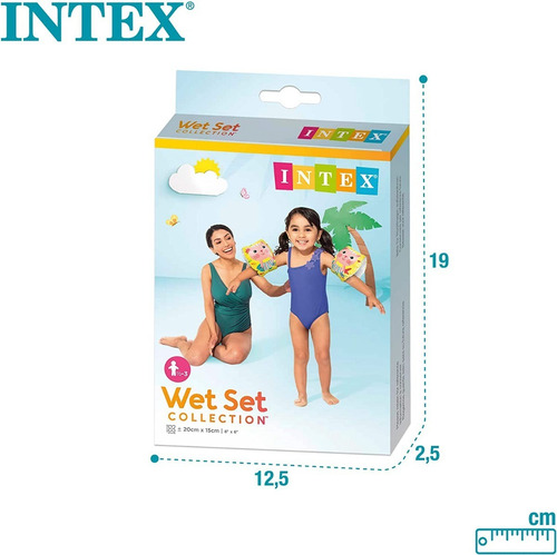 Flotadores Inflables Para Brazo Gatos Intex Bebes Full