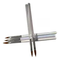Comprar Pack De 5 Pinceles Para Realizar Uñas Escùlpidas En Acrilico