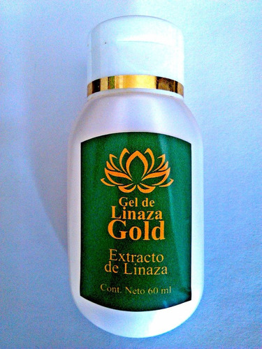 Gel De Linaza Gold Estrias Arrugas Piel Reseca Desmanchador