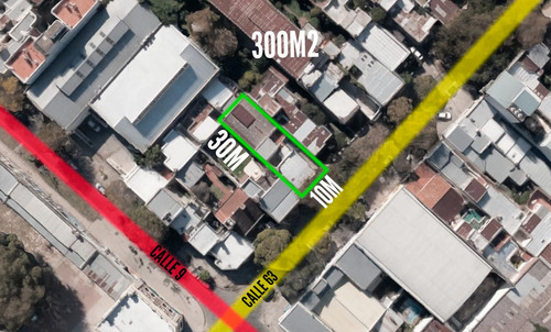 Terreno En Venta-10 X 30 Metros  - 300mts2  - La Plata