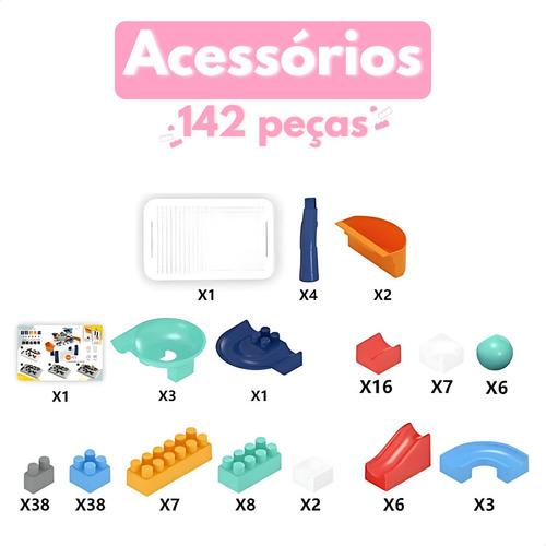 Mesa De Blocos Mesinha De Atividades Infantil Didática