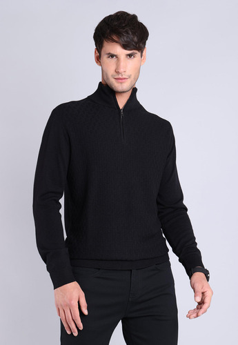 Sweater Half Zipper Guy Laroche Glsw983ne