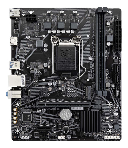 Tarjeta Madre Gigabyte H510m K V2 S-1200 2xddr4 3200mhz Hdmi
