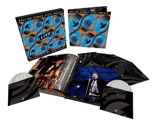 The Rolling Stones Steel Wheels Live 3cd+2dvd+blu-ray+book
