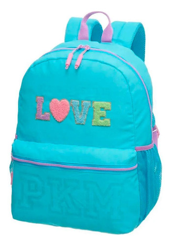 Mochila De Costas Soft Pack Me Love Verde Escolar - Pacific