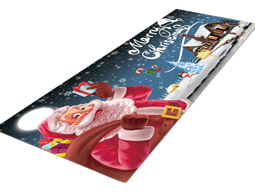 Felpudos De Bienvenida Para Decoración De Feliz Navidad, Int
