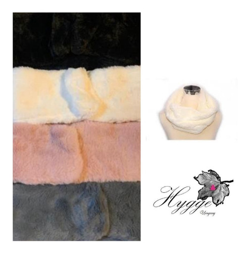 Cuellos Bufanda Peludos - Hygge Uruguay