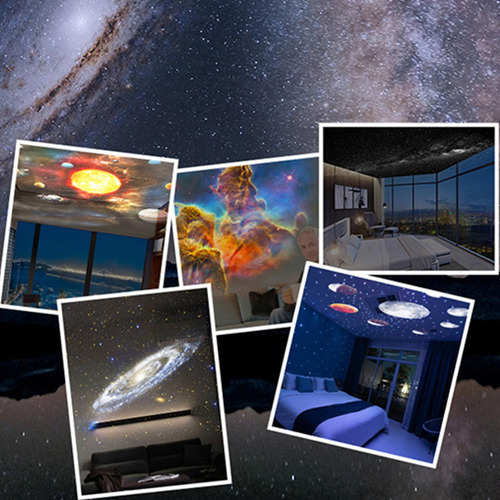Lámpara De Proyección De Enfoque Starry Sky Galaxy Hd