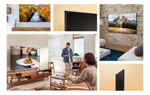 Smart Tv 55'' Uhd Proces Crystal 4k Au7000 Samsung Purcolor