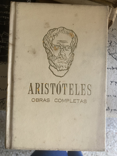 Libro Aristóteles Obras Completas