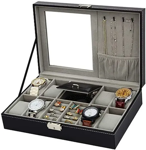 Caja para guardar relojes hombre new arrivals