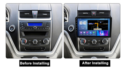 Estéreo Carplay 2+32g Gps For Geely Ec7 2008-2016