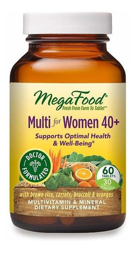 Megafood Multivitamnico Para Mujer De Ms De 40 Aos - Supleme