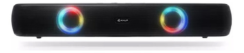 Caixa De Som Bluetooth Soundba Led Pc P2 Sd Smart Tv Usb Cor Preto 127v