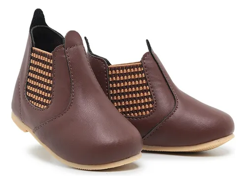 Botinha de sales bebe masculino