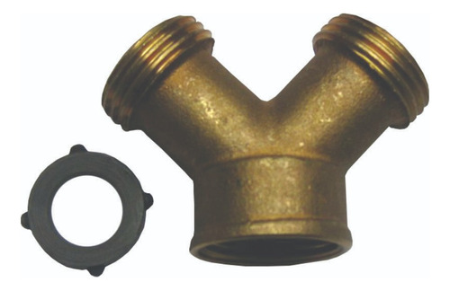 Yee Conector Para Lavadora Bronce 1/2 Pulgada