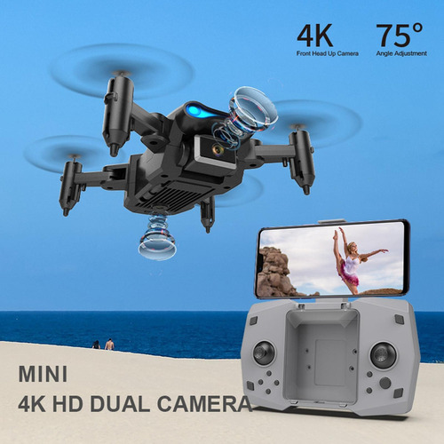 Ky906 Mini 4k Rc Quadcopter Tecla Rotación Automática