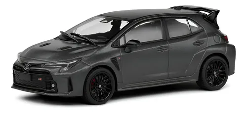 Miniatura Toyota Corolla GR 2023 Prateado 1:43 Solido | Frete grátis