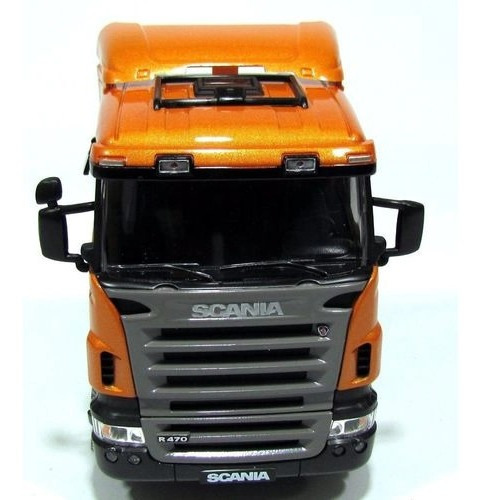 Miniatura Metal Caminhão Scania R470 Toco - Realista 1/32