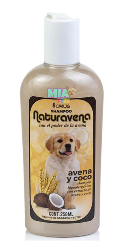 Imagen 1 de 6 de Shampoo Naturavena Hipoalergénico 250ml Piel Delicada Reseca