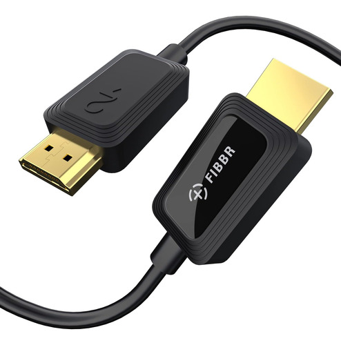 Fibbr 8k Cable Hdmi De Fibra Óptica De 33 Pies, 48 ??gbps Hd