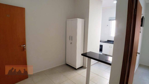 Kitnet Com 1 Dormitório Para Alugar, 26 M² Por R$ 1.350,00/mês - Cidade Universitária - Campinas/sp - Kn0117