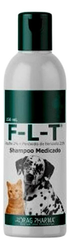 Flt Shampoo Medicado Para Perros Y Gatos 150ml