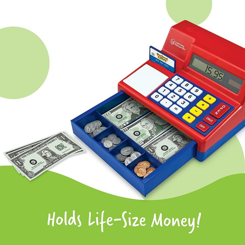 Caja Registradora De Juguete Calculadora Juego Para Niños