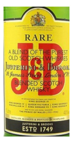 Pack De 6 Whisky J&b Blended Scotch 1 L