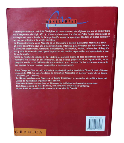 La Quinta Disciplina Teoría Y Práctica - Peter Senge