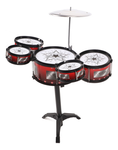 Batería Rock Jazz Instrumento Musical Bajo Set De Percusión