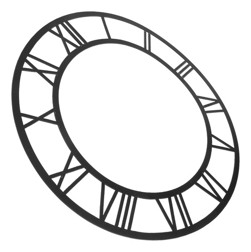 Adhesivo De Pared Con Forma De Reloj Redondo: Espejo Acrílic