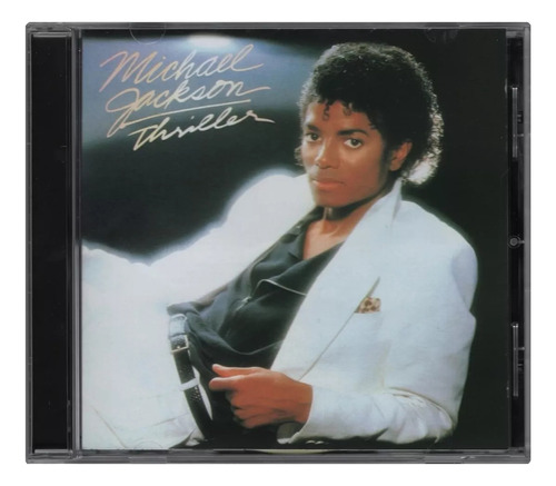 Michael Jackson - Thriller- versão padrão 2000 CD em caixa plástica produzida pela Sony Music