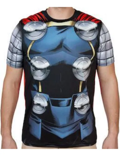 Remera Deportiva Marvel Thor Under Armour L (Usado)