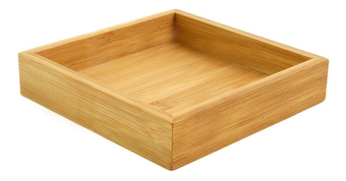 Organizador Bandeja Bamboo 19x19x4cm D+m Bazar Gourmet