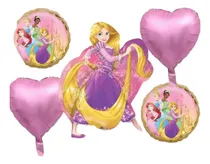 Comprar Set 5 Globos Rapunzel Enredados Decoración Fiesta Infantil