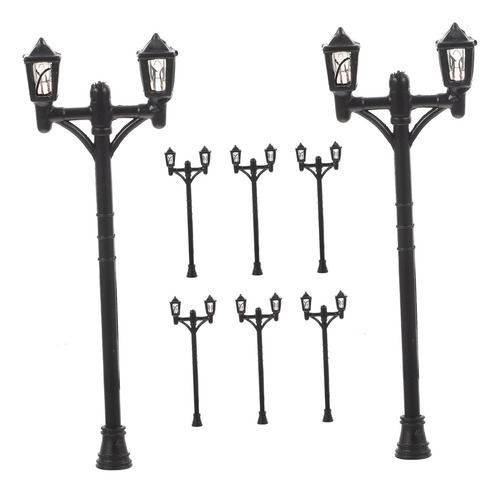 10 Unids Luz De Calle Para Jardín De Hadas Modelo Lámpara