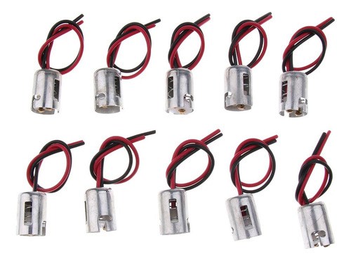 // 10x 1156 Ba15d Led Soporte De Bombilla Precableado