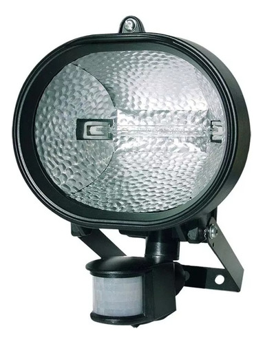 Refletor P / Lâmpada Halogena C / Sensor (preto)