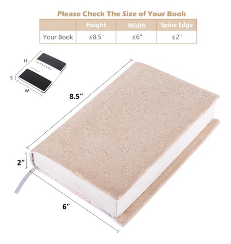 Funda De Tela Para Libros Con Bolsillo Y Reciclable