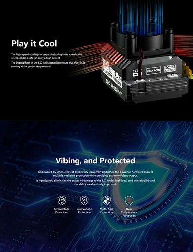 Esc Induction Brushless Racing 1/10 Rc - Ts160 Pro Esc