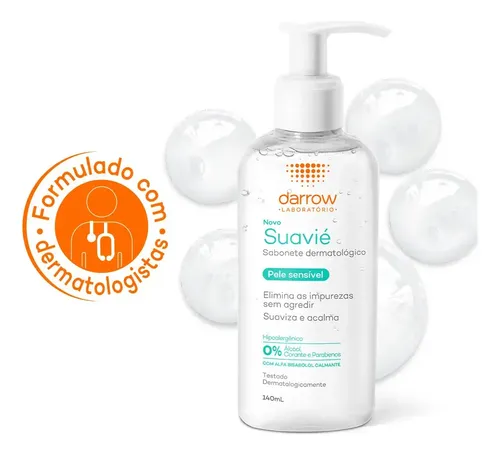 Darrow Suavié Sabonete Líquido Dermatológico para Pele Sensível 140ml