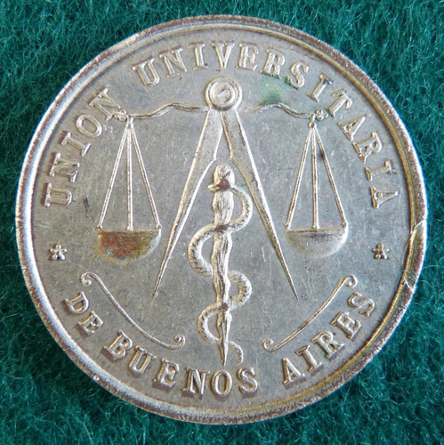 Medalla Unión Universitaria Fray Santa María De Oro 1897 (9)